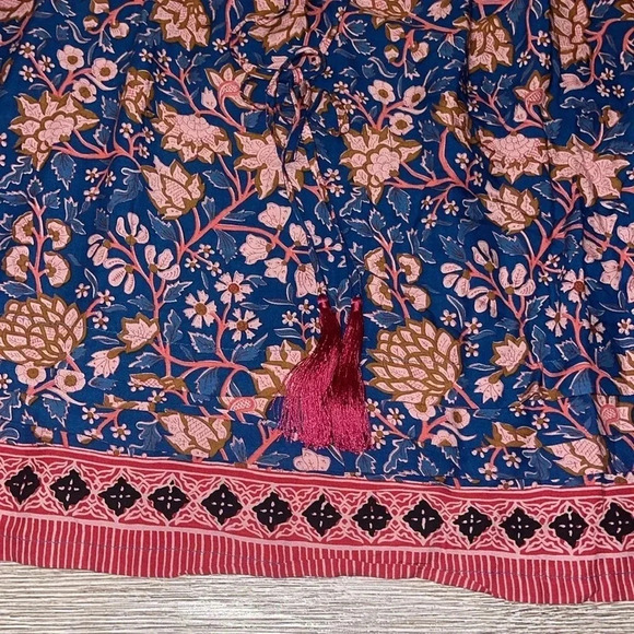 New with tag NAT Natalie Martin Lola Floral Blouse size small boho Anthropologie - Picture 4 of 5